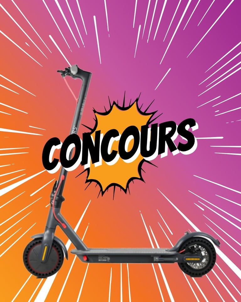 Concours Gagner une trottinette électrique POPPERS