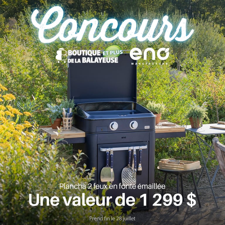 Concours Gagnez une plancha haut de gamme d'une valeur de 1299 $!