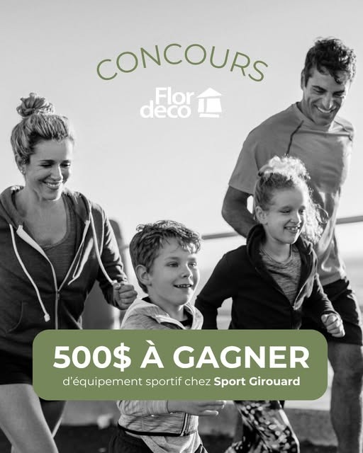 Concours Gagnez une carte-cadeau de 500 $ chez Girouard La Source du Sport !