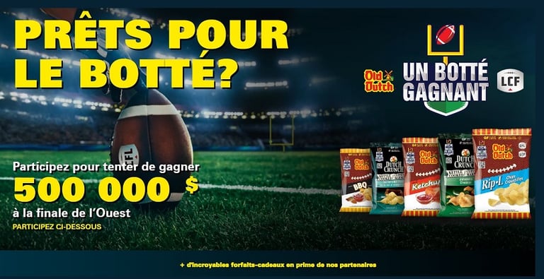 Concours Old Dutch - Le botté gagnant !