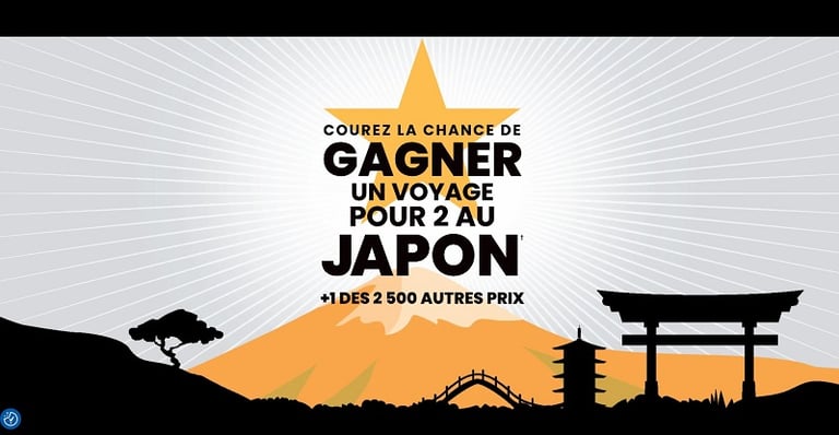 Concours Gagnez un voyage pour 2 au Japon !
