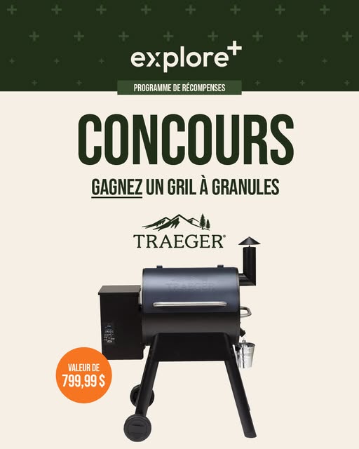 Concours SAIL - Gagnez un gril à granules!