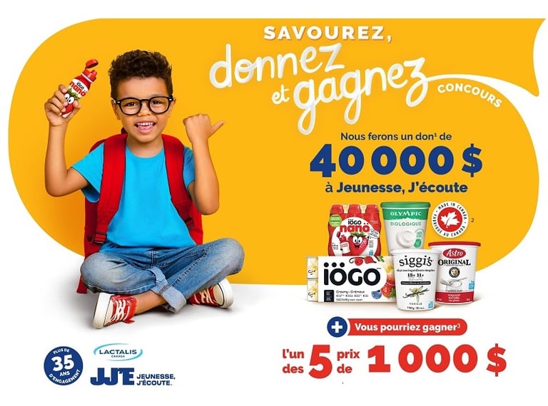 Concours Lactalis -  Savourez, Donnez et Gagnez 2025 !
