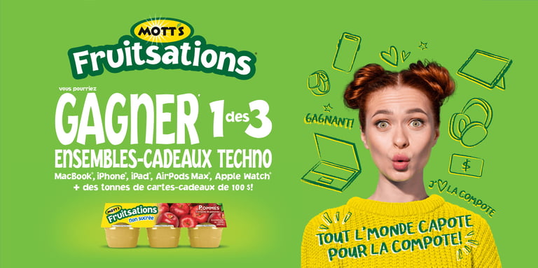 Concours Rentrée Mott’s Fruitsations!