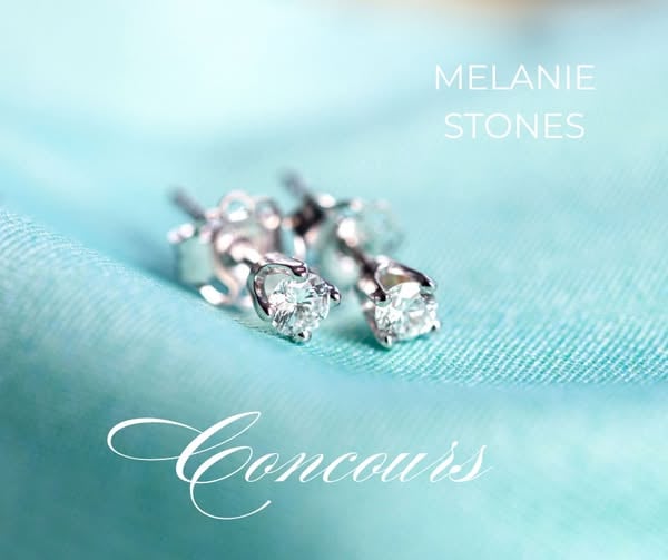 Concours Bijoux Melanie Stones -  Gagnez une magnifique paire de BOUCLES D'OREILLES DE DIAMANTS !