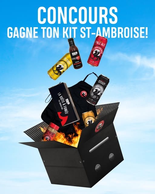 Concours BBQ Bière St-Ambroise !
