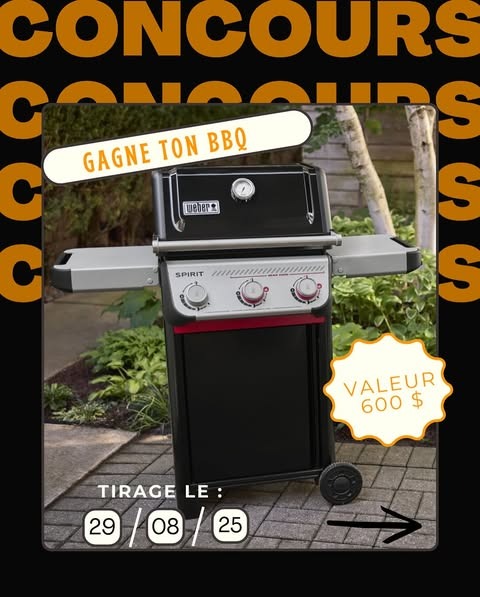 Concours Excellence Inox - Gagnez un BBQ d'une valeur de 600$ !