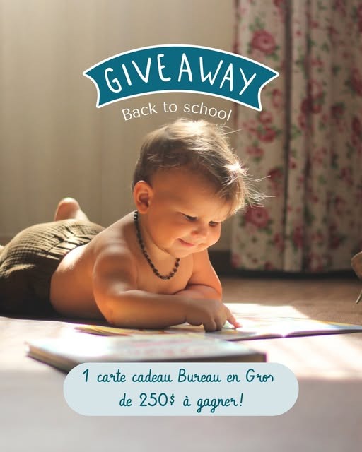 Concours Gagnez une carte cadeau Bureau en gros de 250$ !
