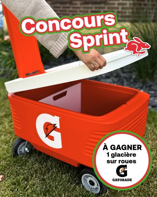 Concours Sprint x Gatorade !