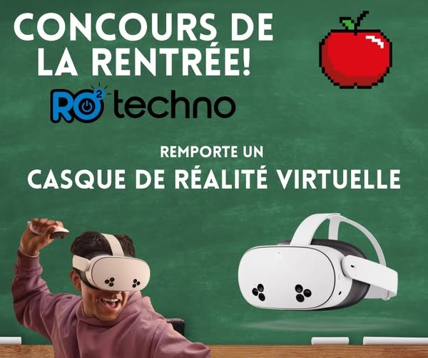 Concours RO2 Techno - Gagnez un casque de réalité virtuelle Meta Quest 3s !