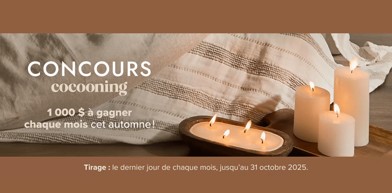 Concours Linen Chest - 1000$ à gagnez chaque mois!