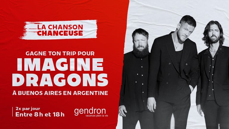 Concours CKOI 96,9 - Gagne ton trip en Argentine pour voir Imagine Dragons !