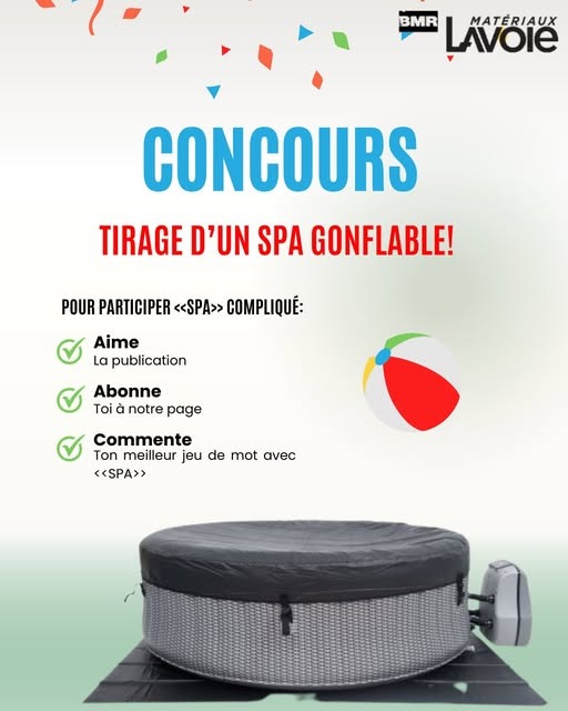 Concours Détente à Matériaux Lavoie!