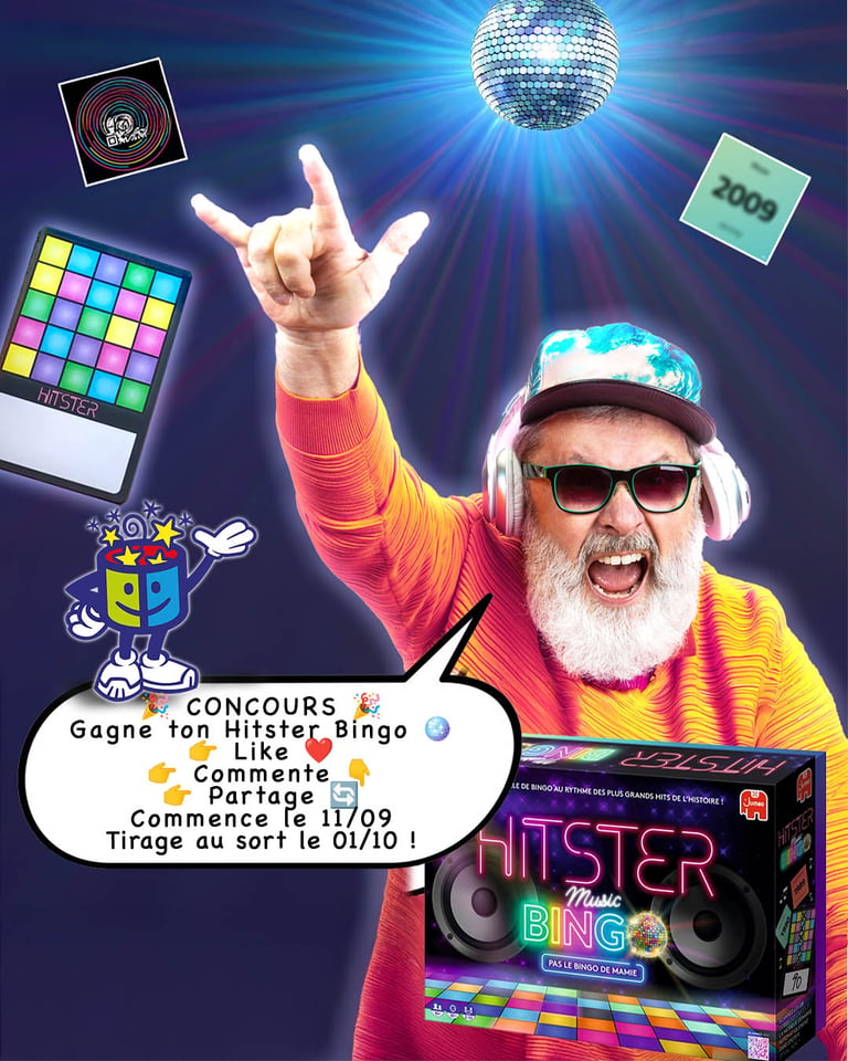 Concours Gagnez 1 des 3 jeux Hitster
