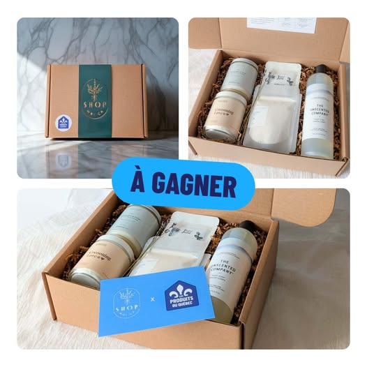 Concours Les Produits du Québec - Gagnez une superbe boîte cadeau remplie de produits vérifiés Fabriqué au Québec!