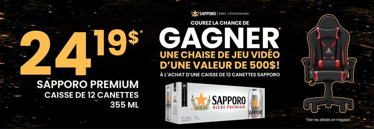 Concours Gagnez une chaise de jeu vidéo d’une valeur de 500$!