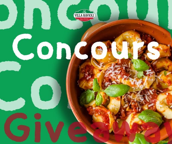 Concours Gagnez 50 $ de produits Villa Ravioli!