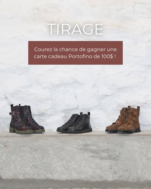 Concours Gagnez une carte cadeau Portofino de 100$!