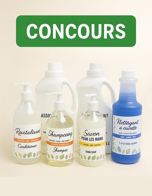Concours Gagnez un lot de produits Bionature & cie!