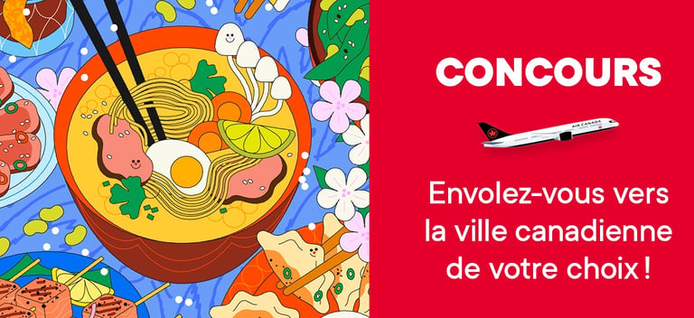 Concours La Presse - Envolez-vous vers la ville canadienne de votre choix!