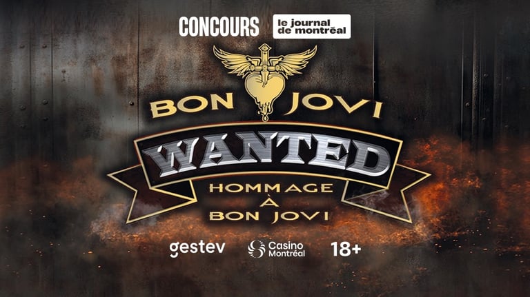 Concours Journal de Montréal - Hommage à Bon Jovi!