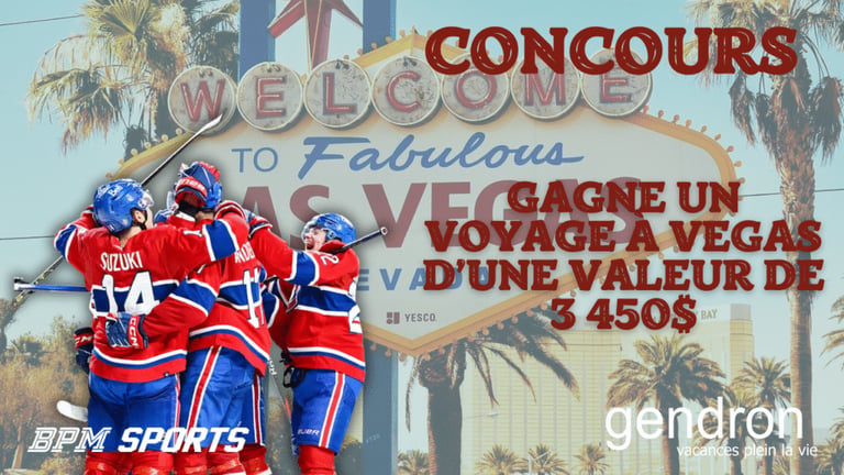 Concours Gagne un voyage à Vegas d’une valeur de 3500$ !