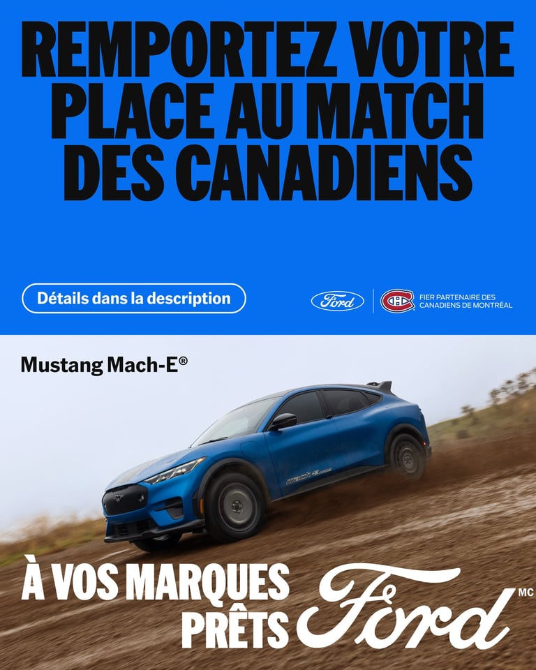 Concours assistez à un match des Canadiens au Centre Bell