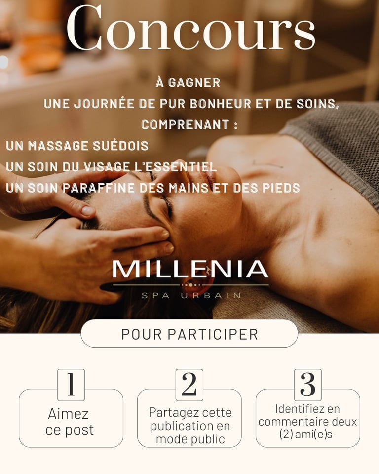 Concours Gagnez une journée de pur bonheur et de soins