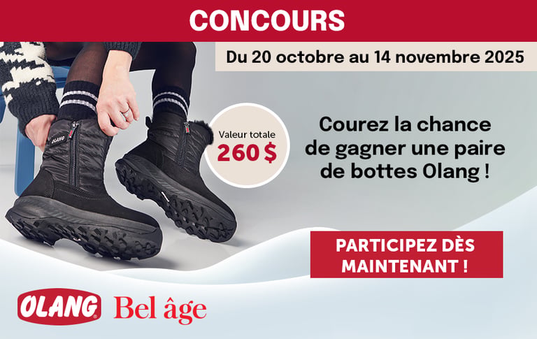 Concours Gagnez une paire de bottes Olang d’une valeur de 260$!