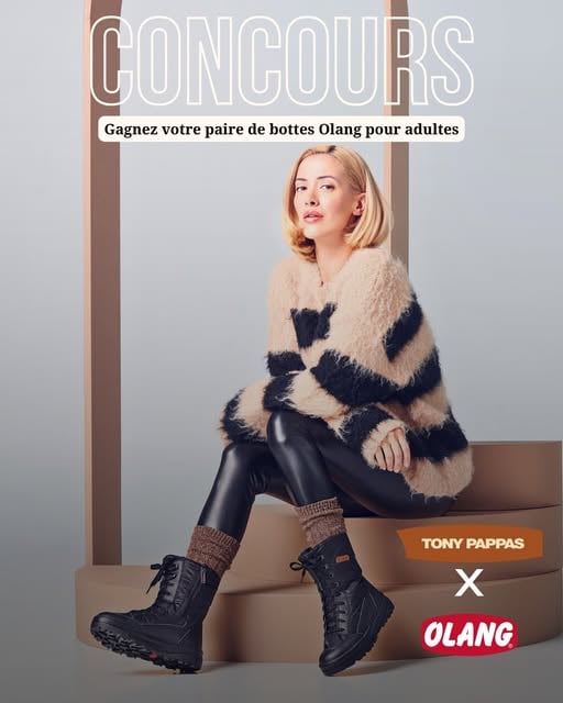 Concours OLANG x Tony Pappas !