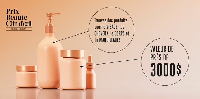 Concours Prix beauté Clin d'Oeil !