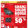 Image de la Promotion Circulaire Canadian Tire - Grand Solde rouge