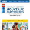 Image de la Promotion ALERTE : Nouveaux Coffrets LEGO