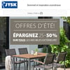 Image de la Promotion Épargnez 25-50 % sur les Meubles Extérieurs !