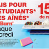 Image de la Promotion Chaque mercredi chez Bulk Barn les aînés et les étudiants obtiennent un Rabais de 15%