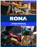 Circulaire Rona - Offres spéciales sur nos meilleures marques d'outils