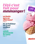 Circulaire Metro - L'été c'est fait pour mmmanger