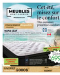 Circulaire Meubles Mont-Laurier - Matelas