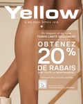 Circulaire Chaussures Yellow - Catalogue d'Été