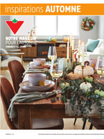 Circulaire Canadian Tire - Inspirations Automne