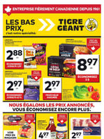 Circulaire Tigre Géant