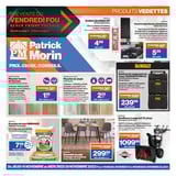 Circulaire Patrick Morin - Prévente du Vendredi Fou