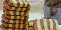 Photo de la Recette: Biscuits Zébrés au Cacao