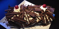 Photo de la Recette: Bûche de Noël Forêt-Noire