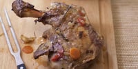 Photo de la Recette: Epaule d’Agneau aux Carottes Tomate et Ail
