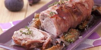 Photo de la Recette: Filet Mignon de Porc aux Lards, Figues et Porto