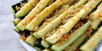 Photo de la Recette: Frites de Courgettes Parmesan et Citron