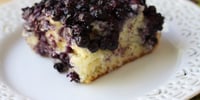 Photo de la Recette: Gâteau Léger au Yogourt Grec et aux Bleuets