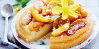 Photo de la Recette: Gâteau Magique aux Pommes Poêlées et Caramel