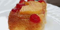Photo de la Recette: Gâteau Renversé aux Ananas